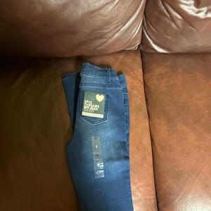 Dark blue skinny jeans